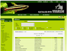 Tablet Screenshot of katalog.vivarium.cz